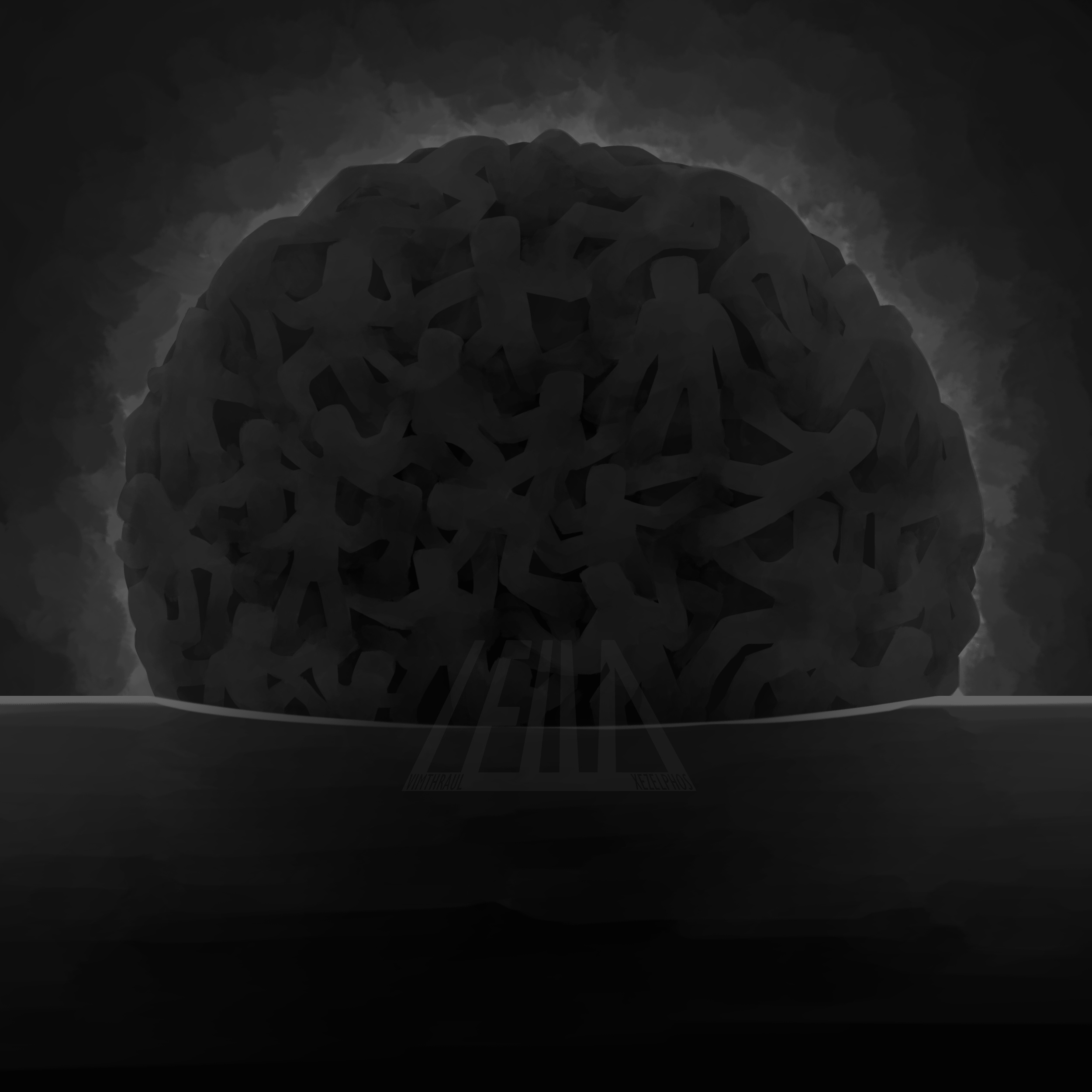 Art for "Survive LEGION", the badge awarded in the main game for... I don't have to explain this, right? August 26th, 2022.